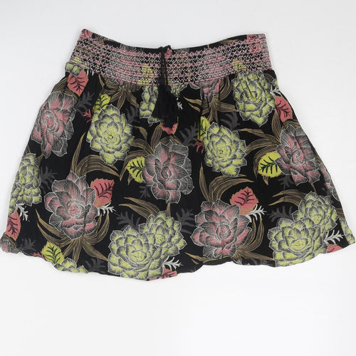 NEXT Womens Multicoloured Floral Polyester Skater Skirt Size 6