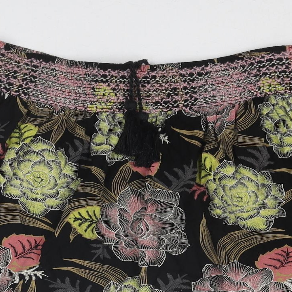 NEXT Womens Multicoloured Floral Polyester Skater Skirt Size 6