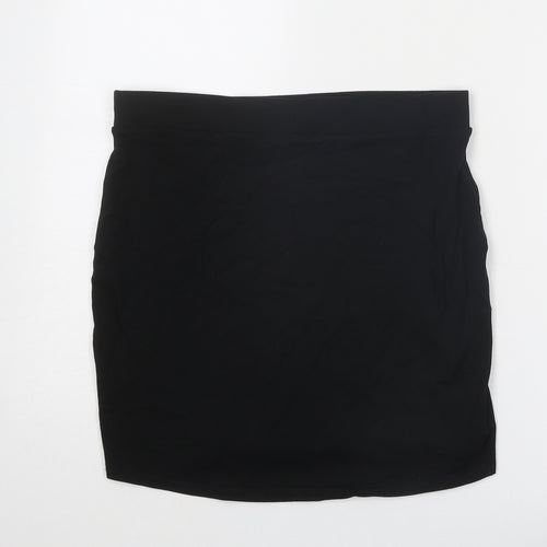 Divided by H&M Womens Black Cotton Bandage Skirt Size M