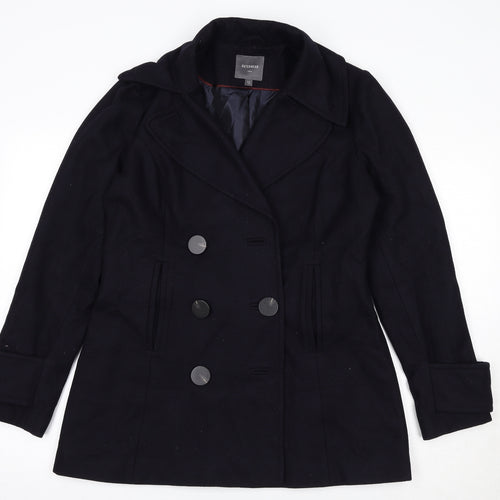 NEXT Womens Blue Jacket Size 12 Button