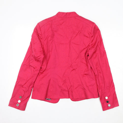 Star by Julien MacDonald Womens Pink Jacket Blazer Size 14