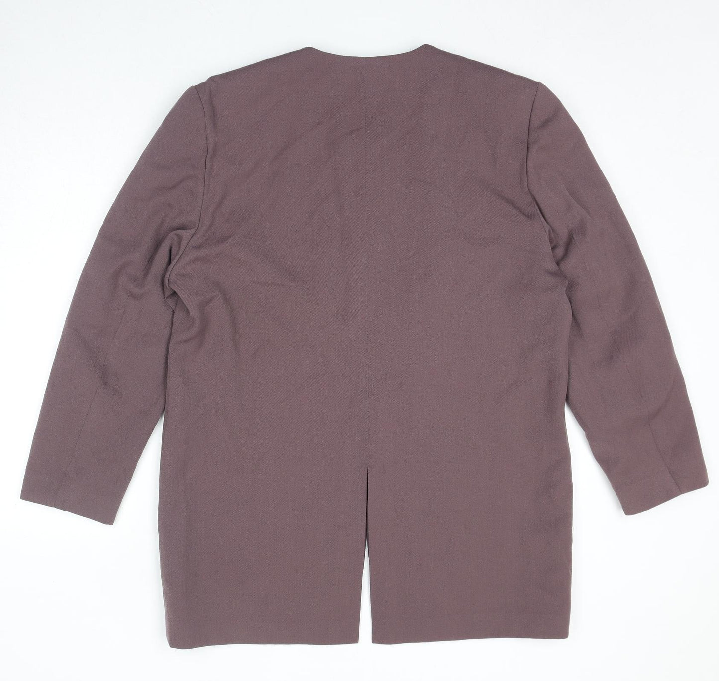 Choise Womens Purple Jacket Size 16 Button