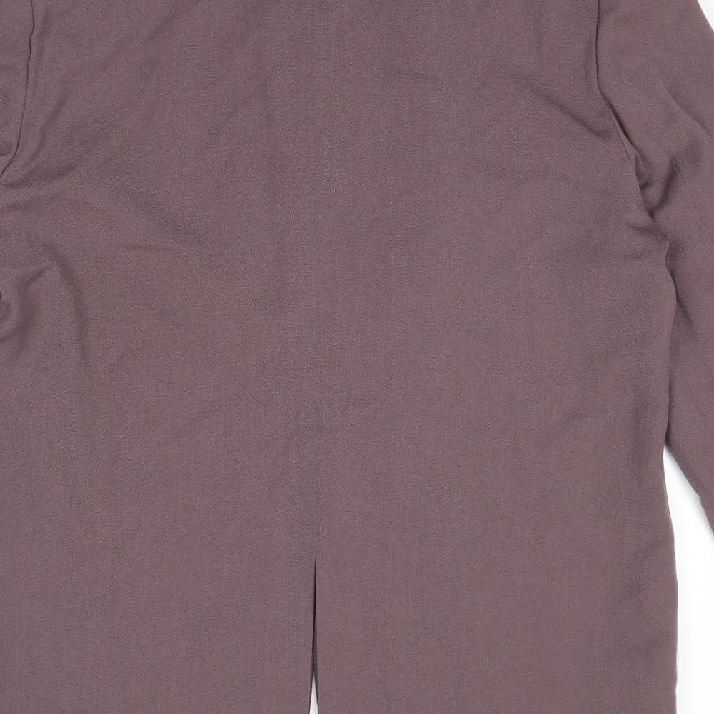 Choise Womens Purple Jacket Size 16 Button