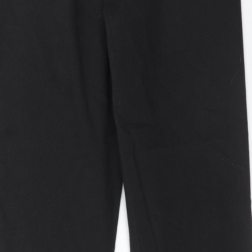 Dorothy Perkins Womens Black Cotton Skinny Jeans Size 16 Regular
