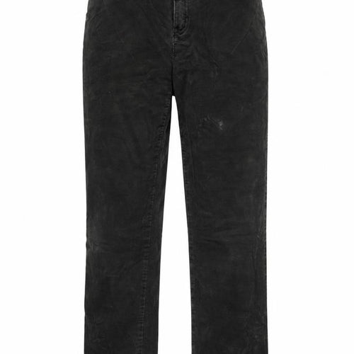 Marks and Spencer Womens Green Cotton Trousers Size 30 in Regular Zip