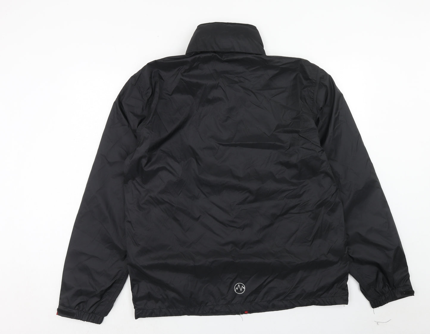 Regatta Mens Black Windbreaker Jacket Size XL Zip