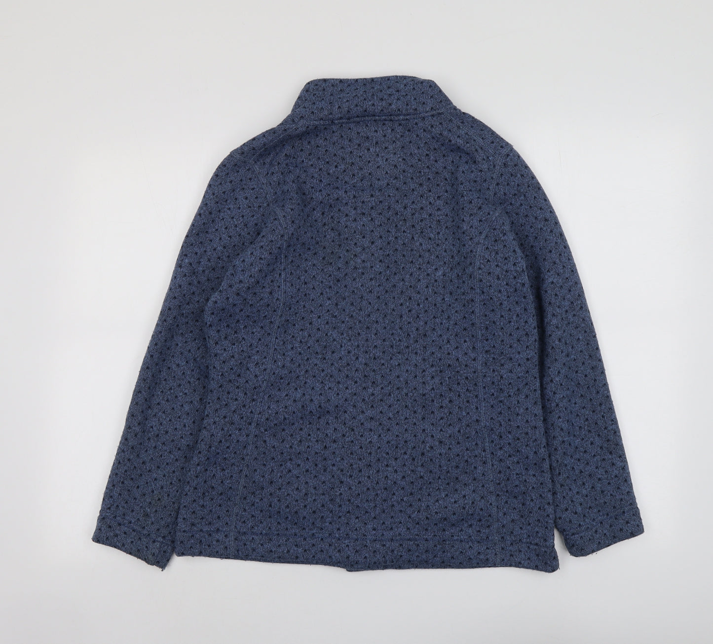 Rohan Womens Blue Polka Dot Jacket Size S Button