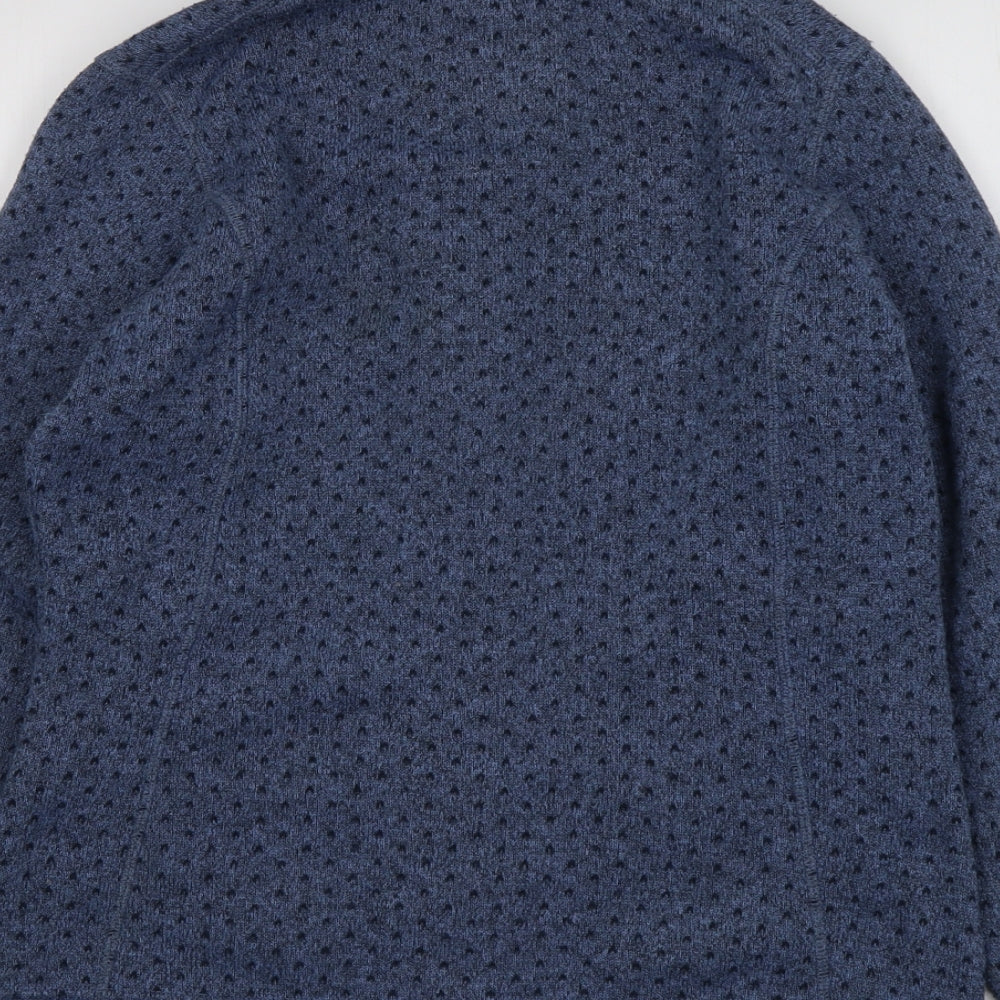 Rohan Womens Blue Polka Dot Jacket Size S Button