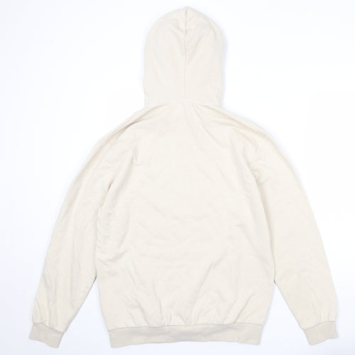 Divided by H&M Womens Beige Cotton Pullover Hoodie Size M Pullover
