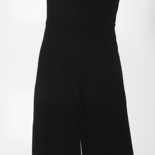 M&Co Girls Black Polyester Jumpsuit One-Piece Size 14 Years Pullover