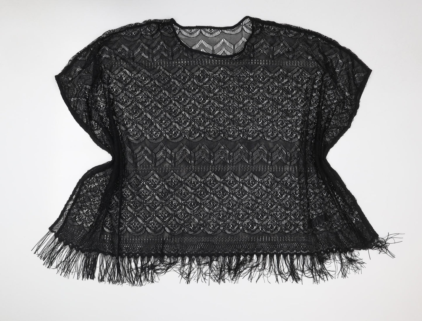 Marks and Spencer Womens Black Polyester Cover Up One Size