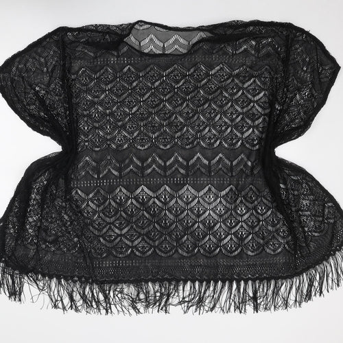 Marks and Spencer Womens Black Polyester Cover Up One Size