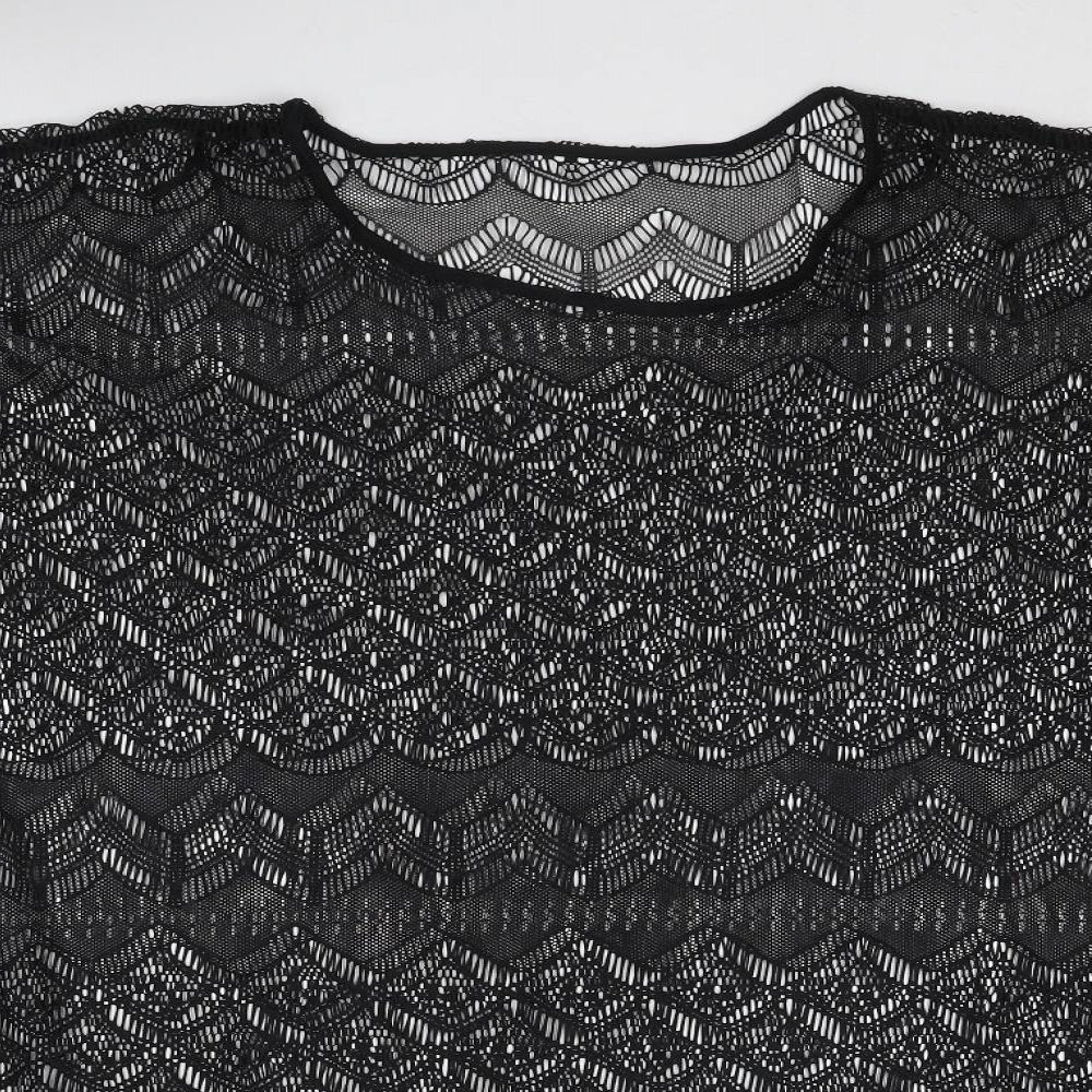 Marks and Spencer Womens Black Polyester Cover Up One Size
