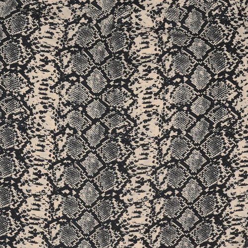 M&Co Womens Beige Animal Print Polyester Basic Blouse Size 14 Collared - Snake Skin Print