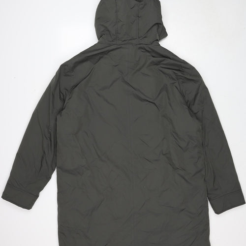 Autograph Mens Grey Parka Coat Size 2XL Zip