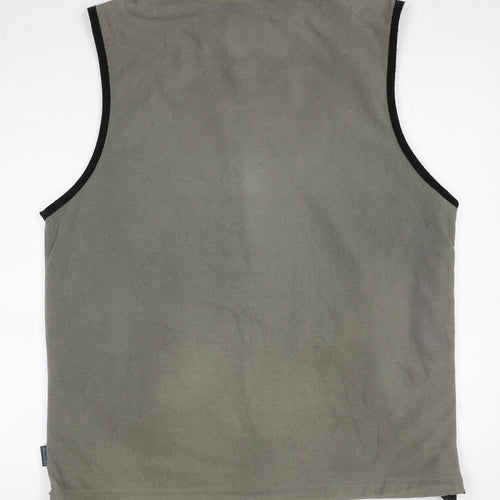 Wynnster Mens Green Gilet Jacket Size L Zip