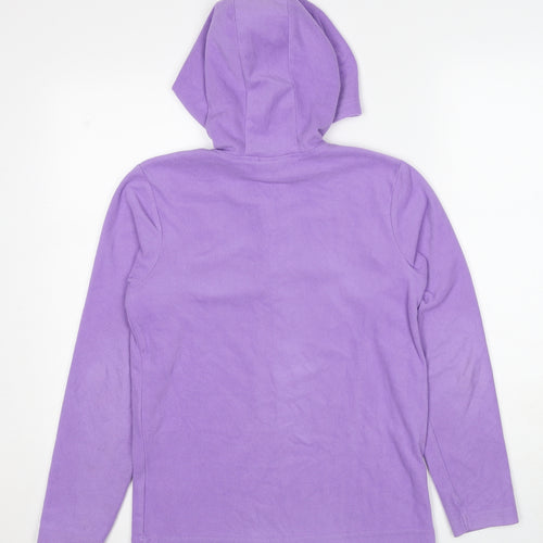 Mountain Warehouse Girls Purple Polyester Pullover Hoodie Size 11-12 Years Pullover