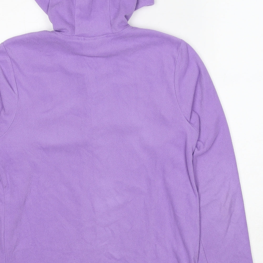 Mountain Warehouse Girls Purple Polyester Pullover Hoodie Size 11-12 Years Pullover