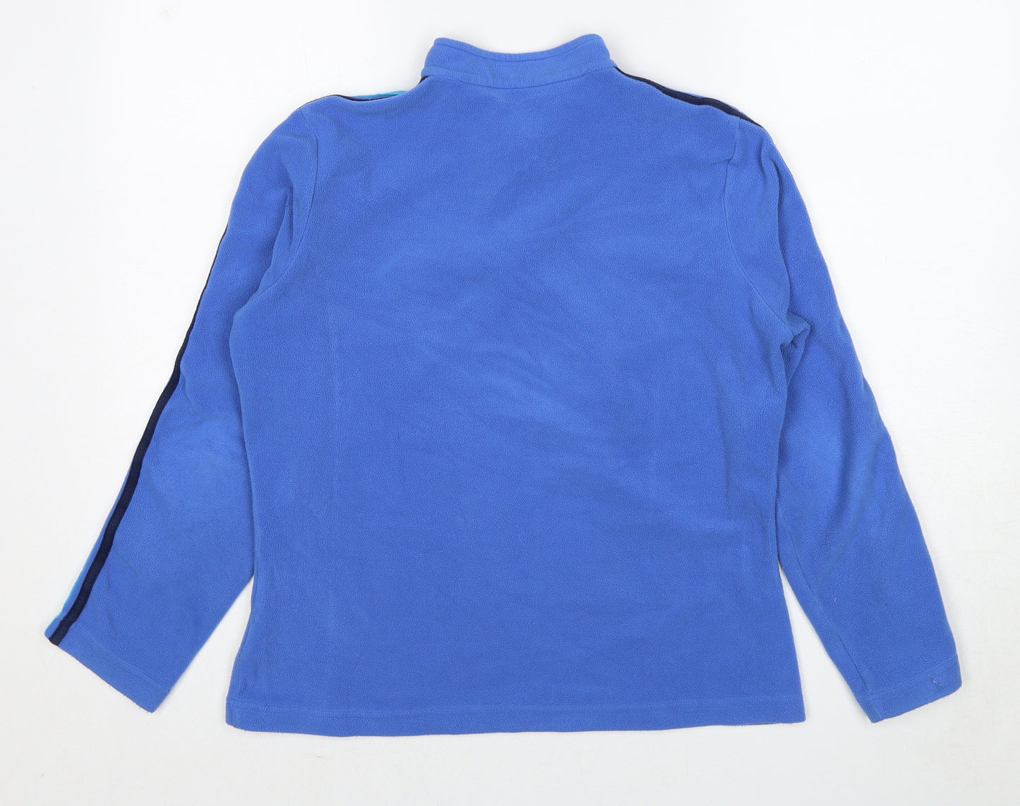 Marks and Spencer Womens Blue Polyester Pullover Sweatshirt Size 14 Pullover