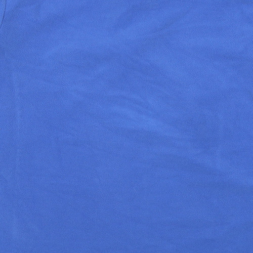Marks and Spencer Womens Blue Polyester Pullover Sweatshirt Size 14 Pullover