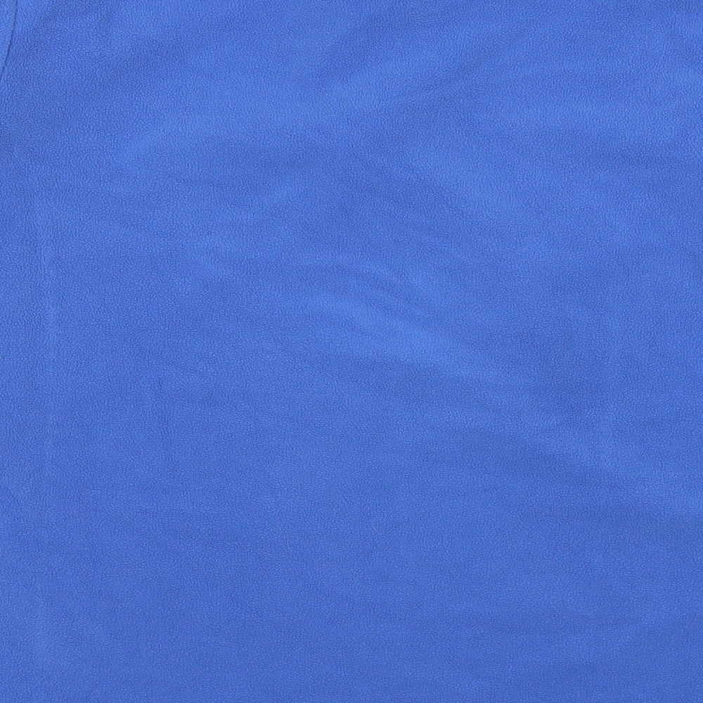 Marks and Spencer Womens Blue Polyester Pullover Sweatshirt Size 14 Pullover