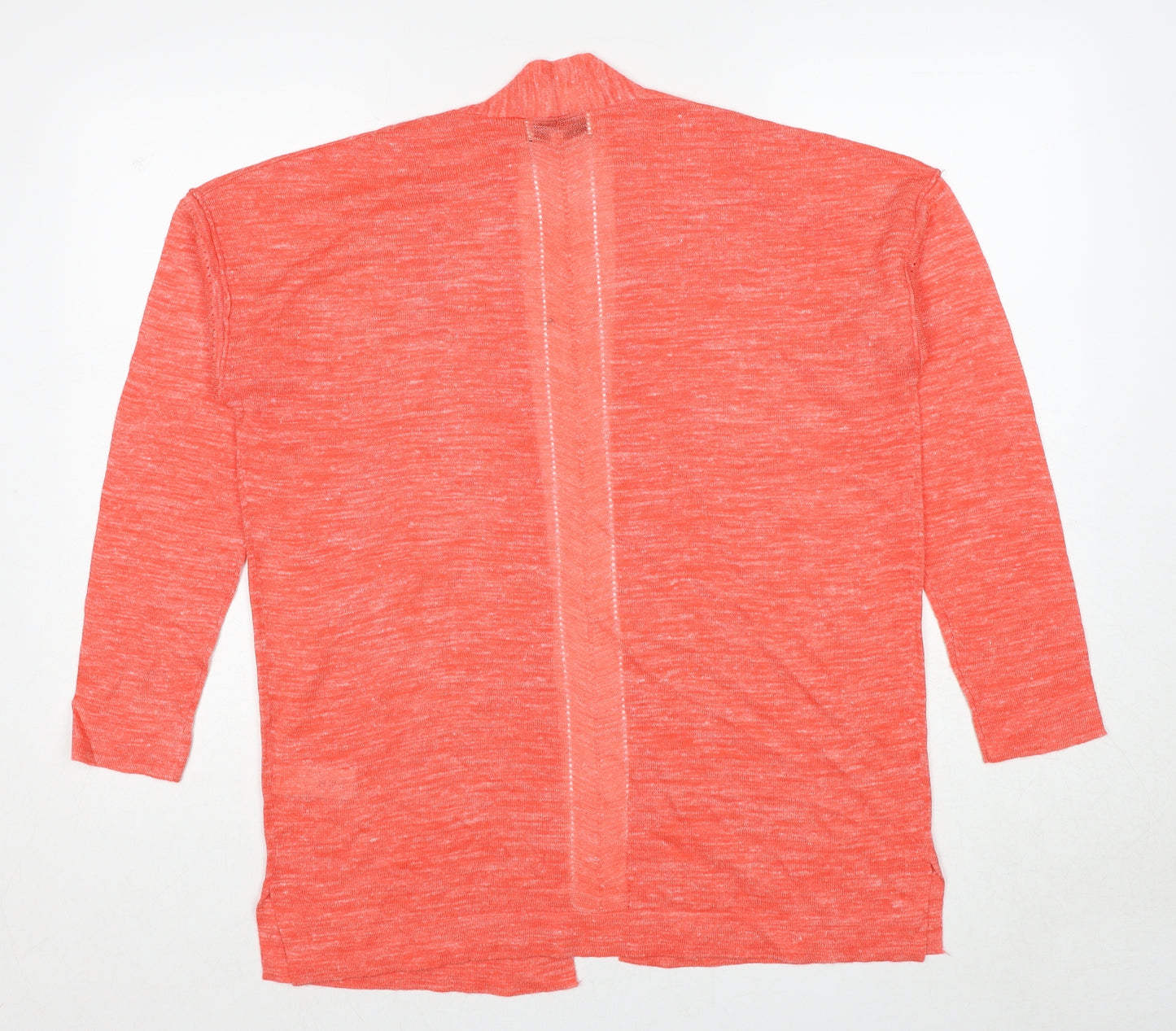 NEXT Womens Pink V-Neck Acrylic Cardigan Jumper Size 10