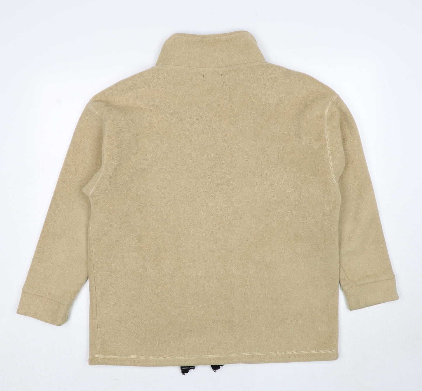 Bonmarché Womens Beige Jacket Size L Zip