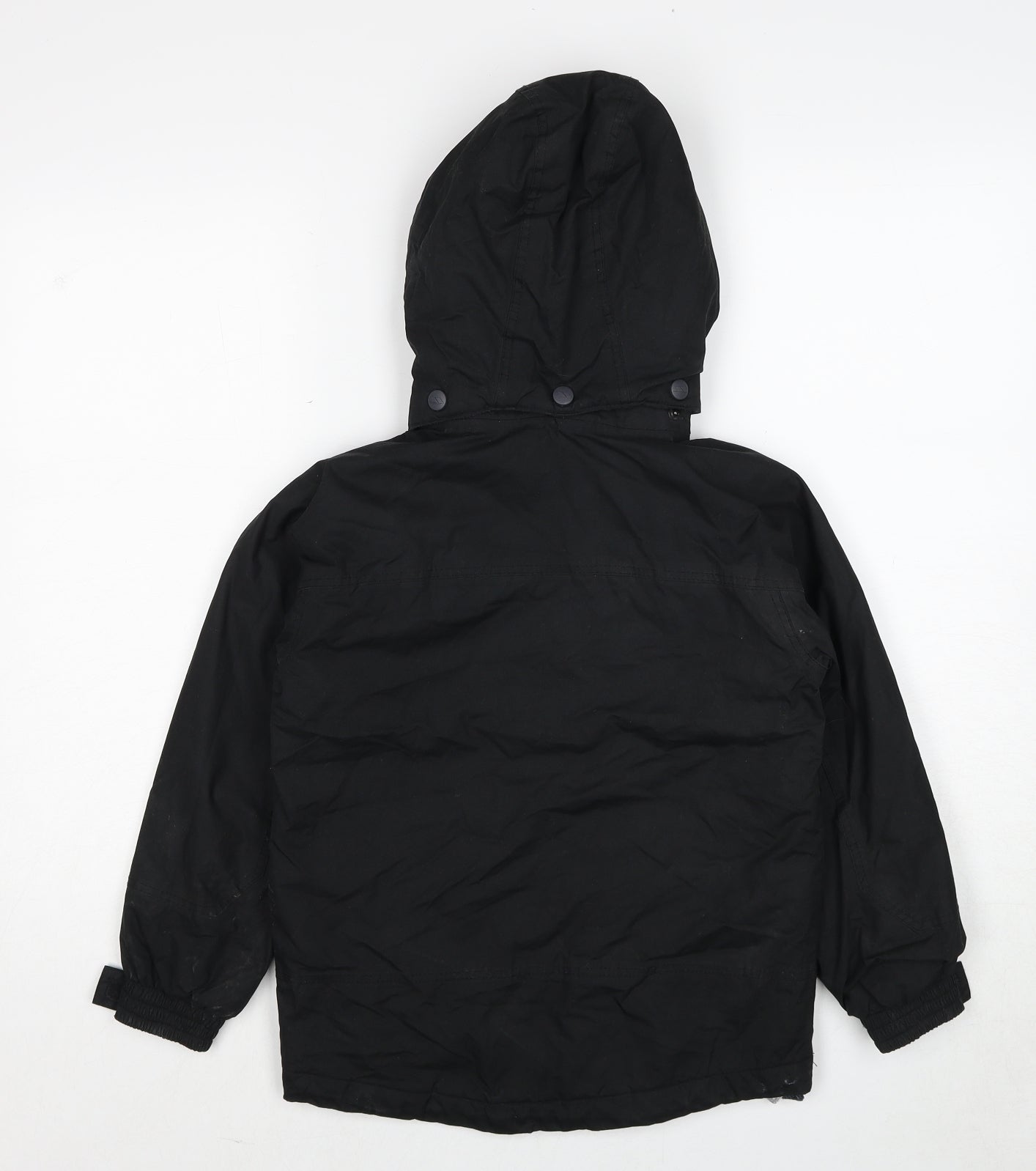 Trespass Boys Black Jacket Size 5-6 Years Zip
