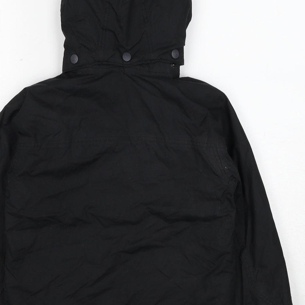 Trespass Boys Black Jacket Size 5-6 Years Zip