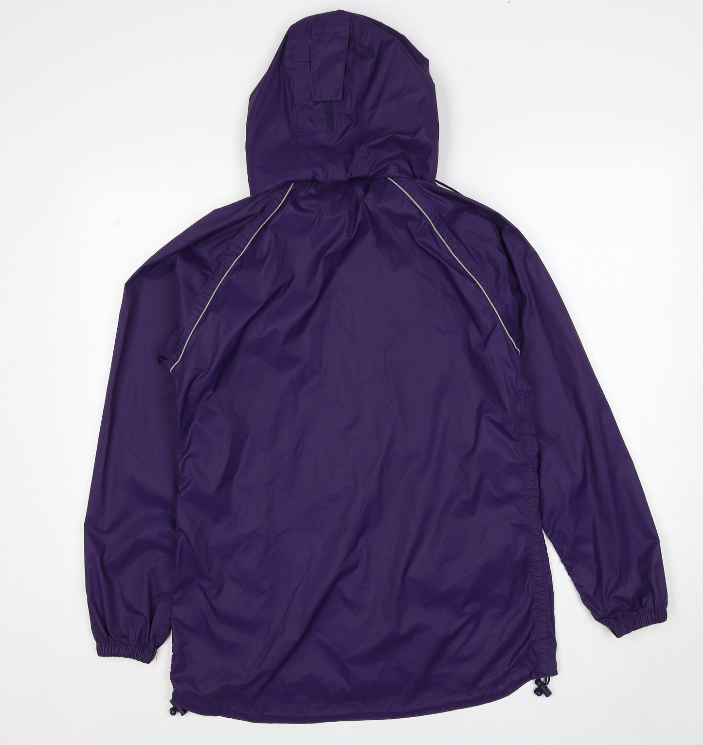 Mountain Warehouse Womens Purple Windbreaker Jacket Size 10 Zip