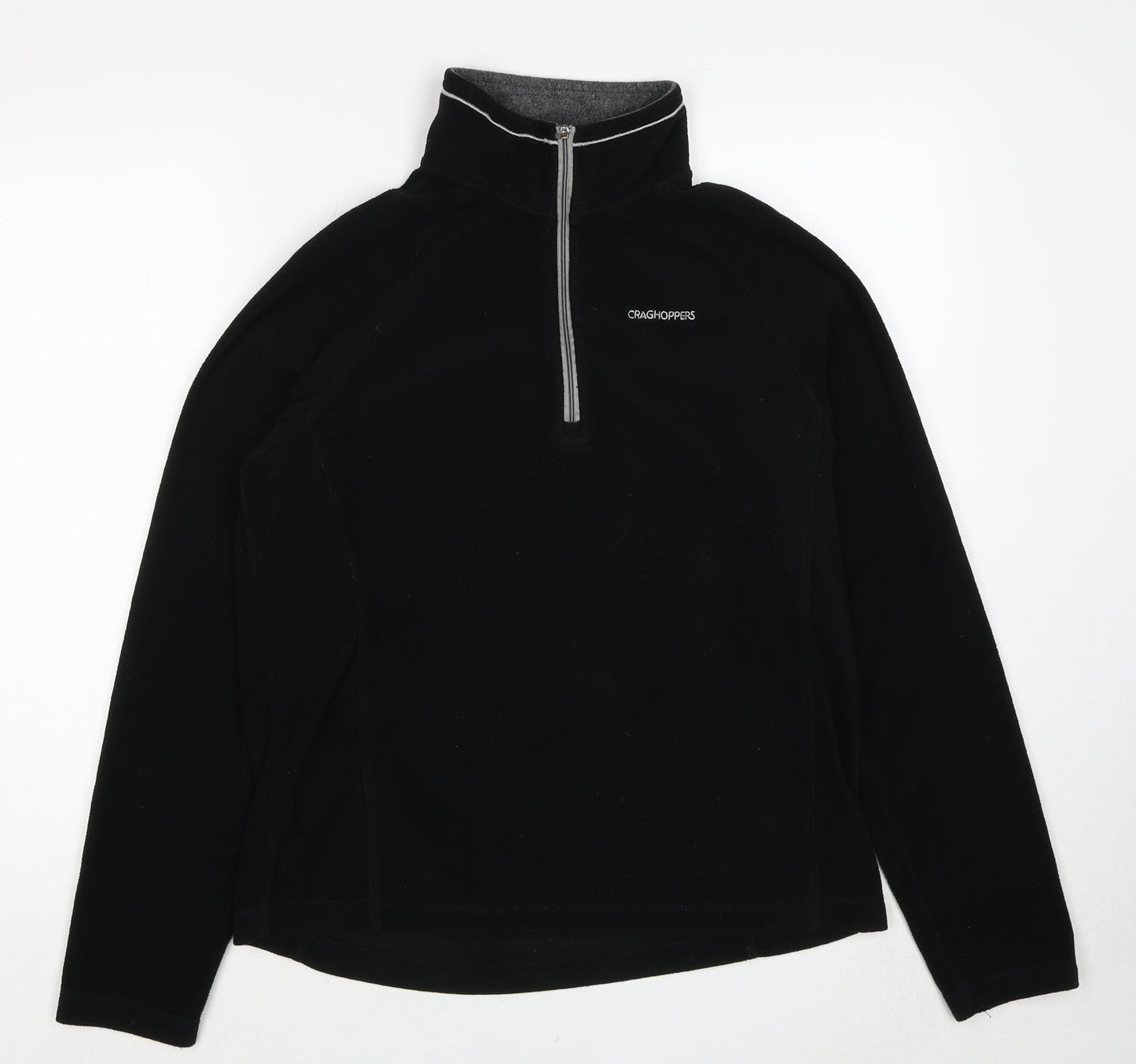 Craghoppers Mens Black Polyester Pullover Sweatshirt Size S