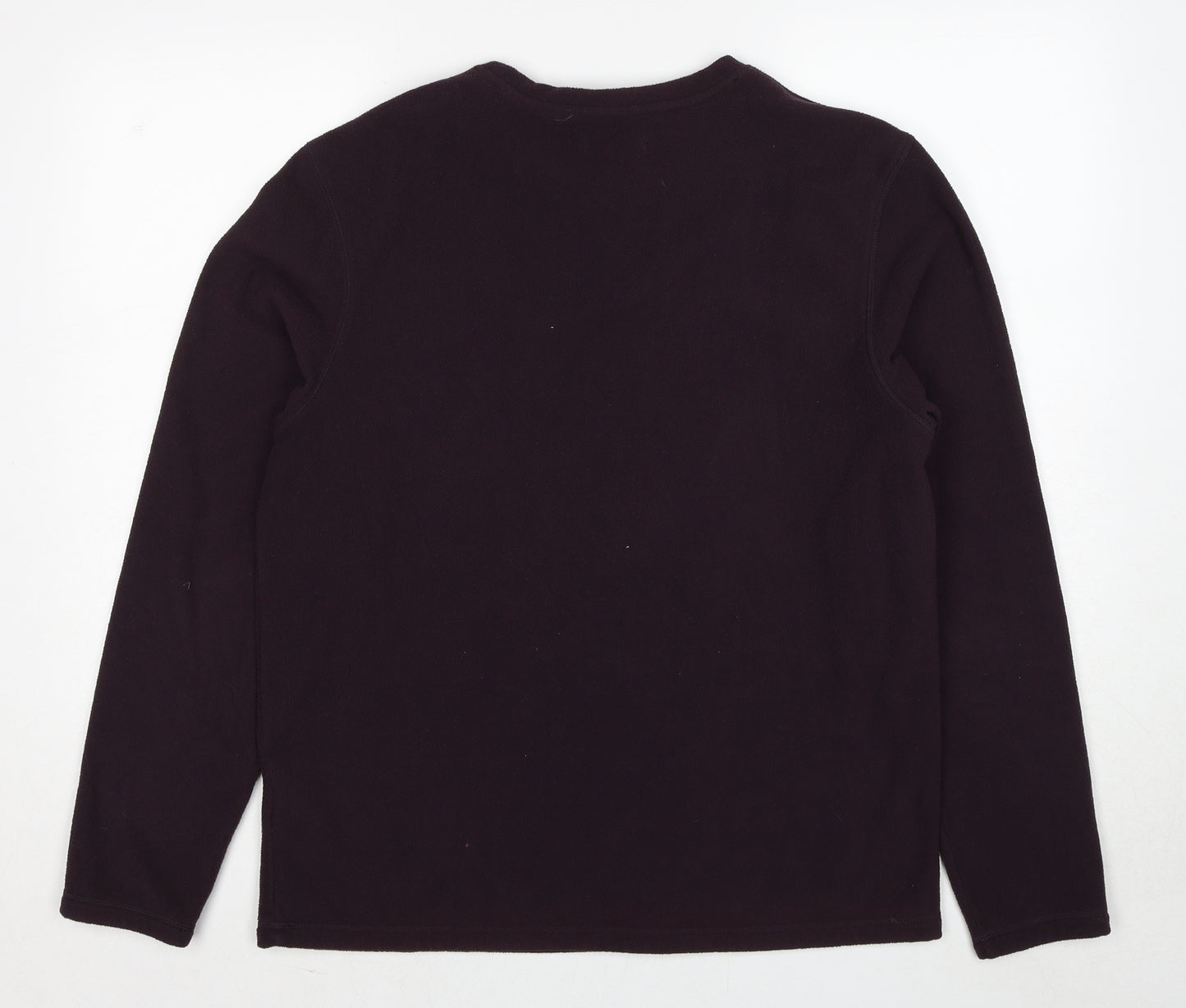 Marks and Spencer Mens Brown Polyester Pullover Sweatshirt Size M