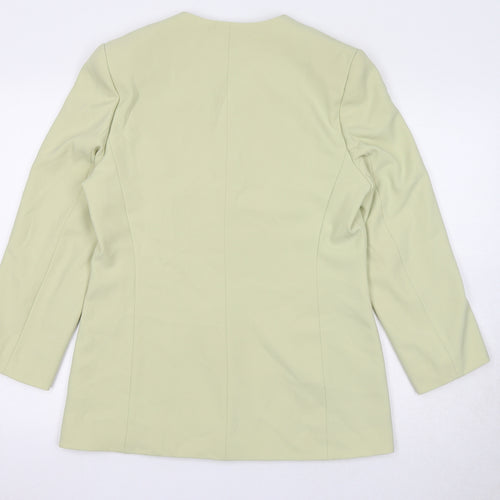 Eastex Womens Green Jacket Blazer Size 12 Button