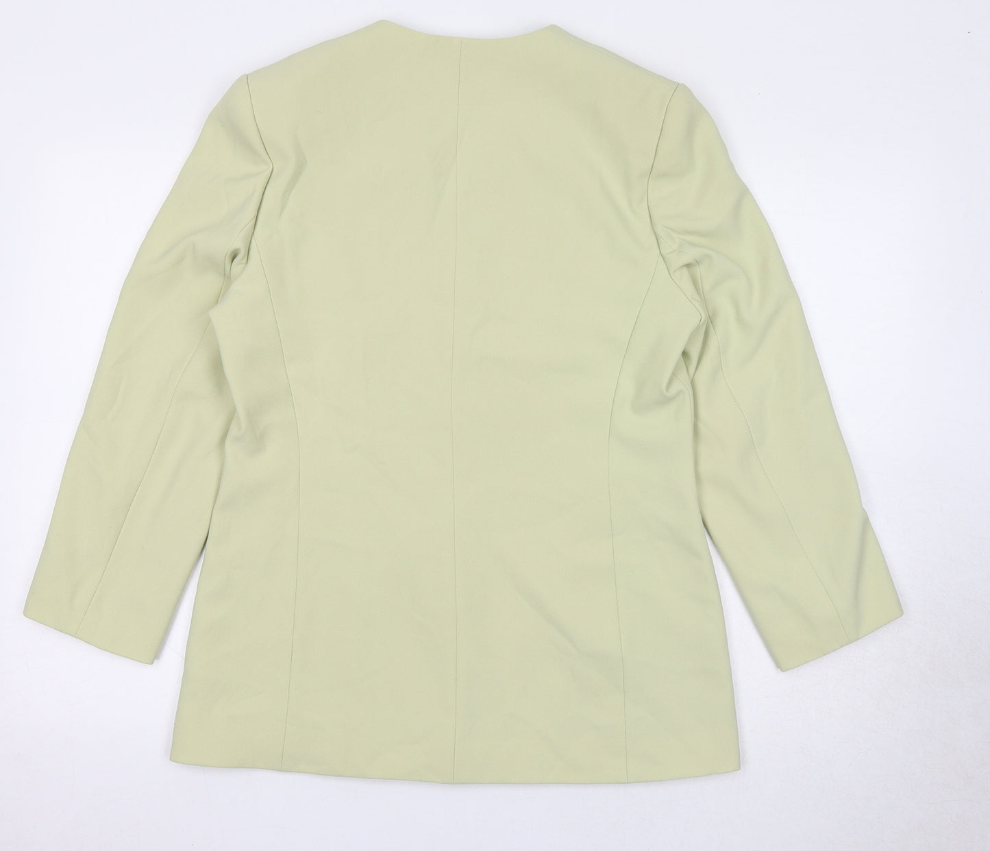 Eastex Womens Green Jacket Blazer Size 12 Button