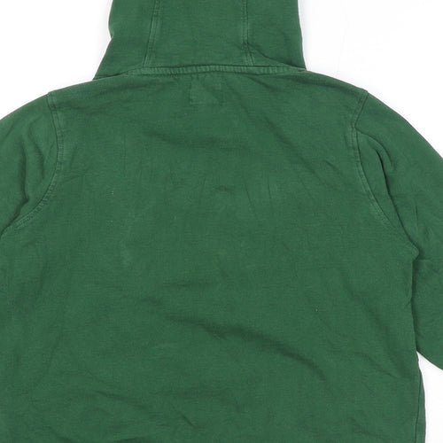 Mountain Warehouse Boys Green Cotton Pullover Hoodie Size 11-12 Years Pullover - Tree House