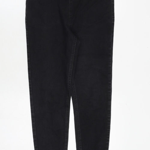 Marks and Spencer Womens Black Cotton Jegging Jeans Size 10 Regular