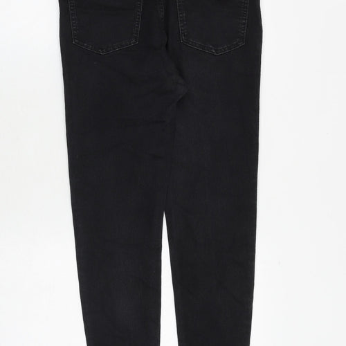 Marks and Spencer Womens Black Cotton Jegging Jeans Size 10 Regular