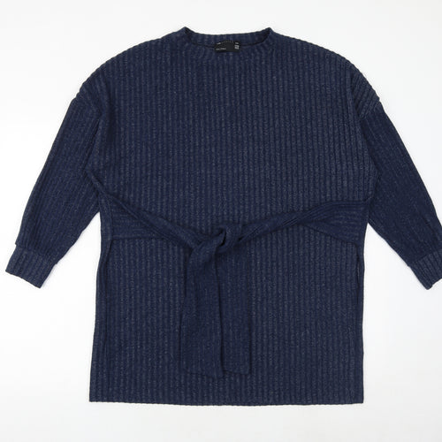 NEXT Womens Blue Polyester Pullover Sweatshirt Size 10