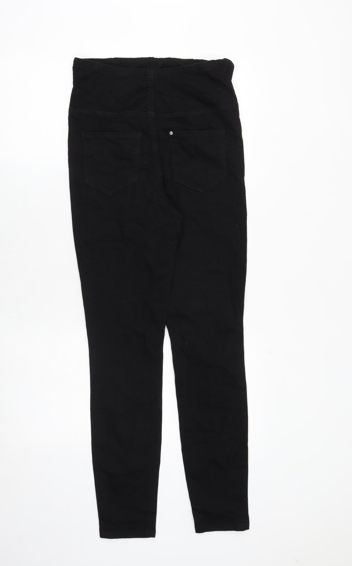 H&M Womens Black Cotton Skinny Jeans Size S Extra-Slim