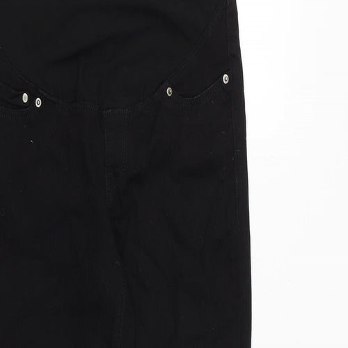 H&M Womens Black Cotton Skinny Jeans Size S Extra-Slim