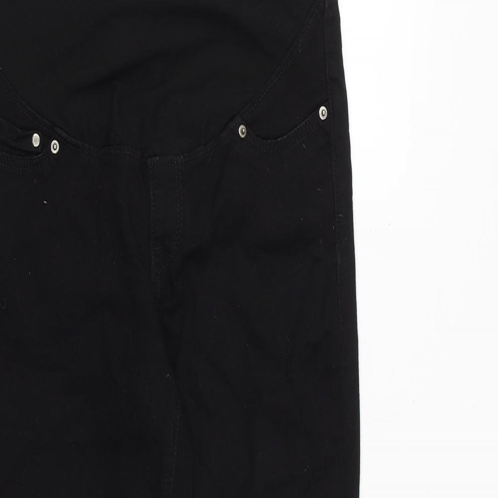 H&M Womens Black Cotton Skinny Jeans Size S Extra-Slim