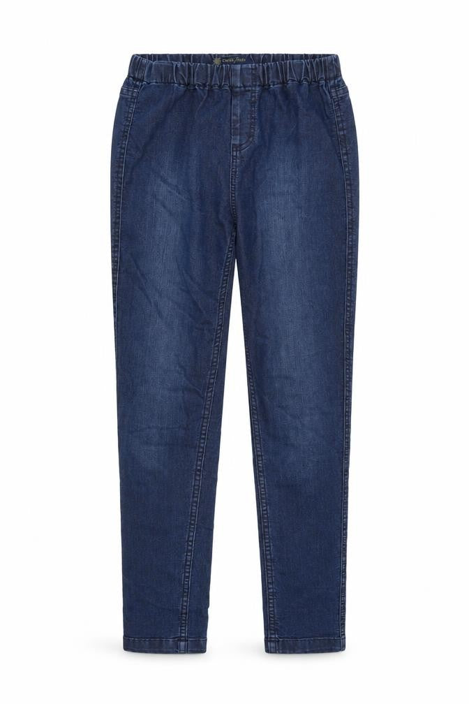 Marks and Spencer Womens Blue Cotton Skinny Jeans Size 10 Regular