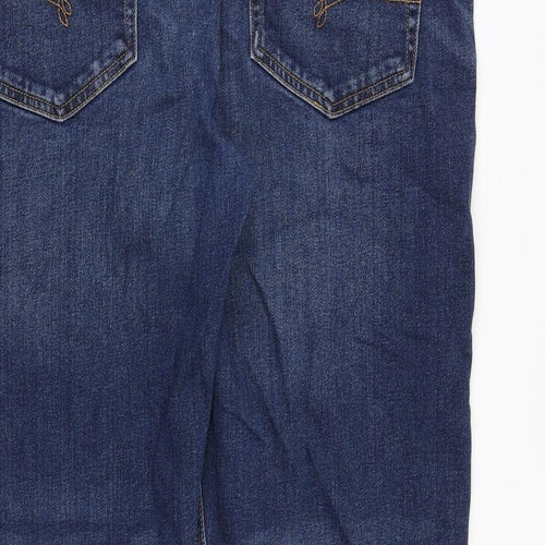 NEXT Mens Blue Cotton Straight Jeans Size 38 in Regular Zip