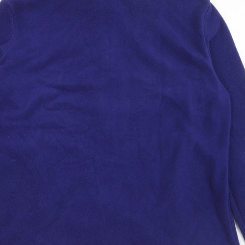 Marks and Spencer Womens Purple Jacket Size 14 Zip