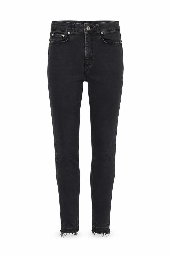 Zara Womens Grey Cotton Skinny Jeans Size 6 L27 in Regular Button