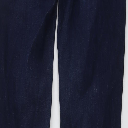 Levi's Womens Blue Cotton Skinny Jeans Size 29 in L33 in Regular Button