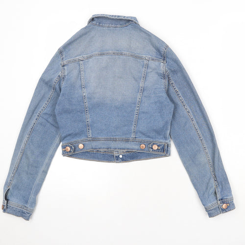 Divided by H&M Womens Blue Jacket Size 12 Button