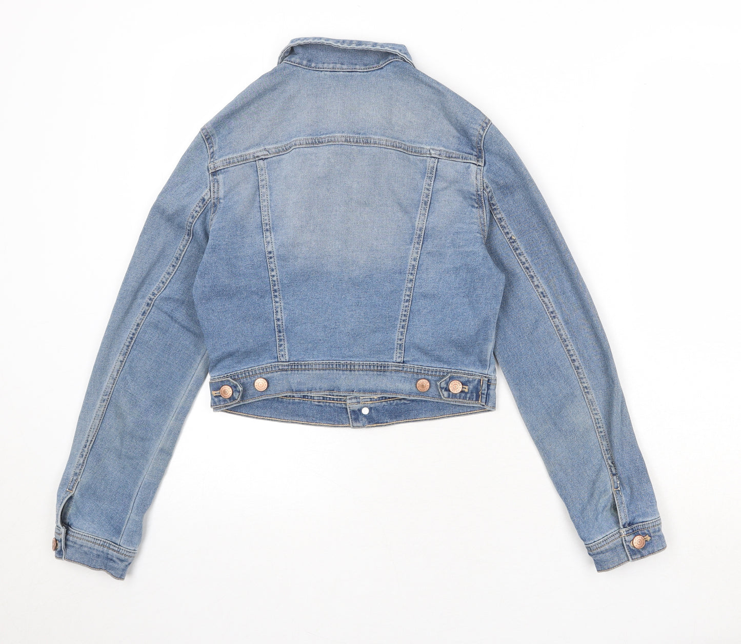 Divided by H&M Womens Blue Jacket Size 12 Button