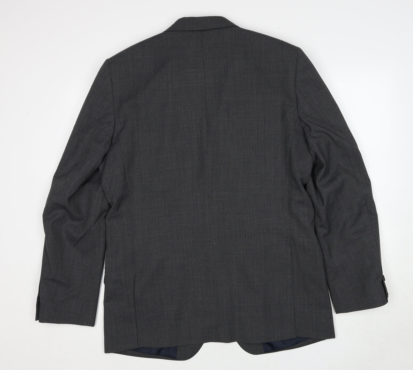 Marks and Spencer Mens Grey Wool Jacket Suit Jacket Size 42 Regular