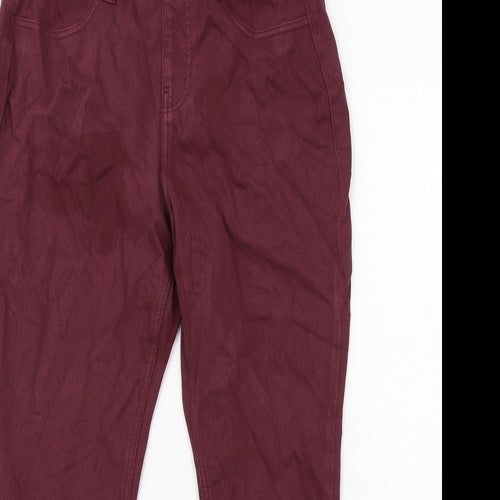 NEXT Womens Red Cotton Jegging Jeans Size 14 Regular